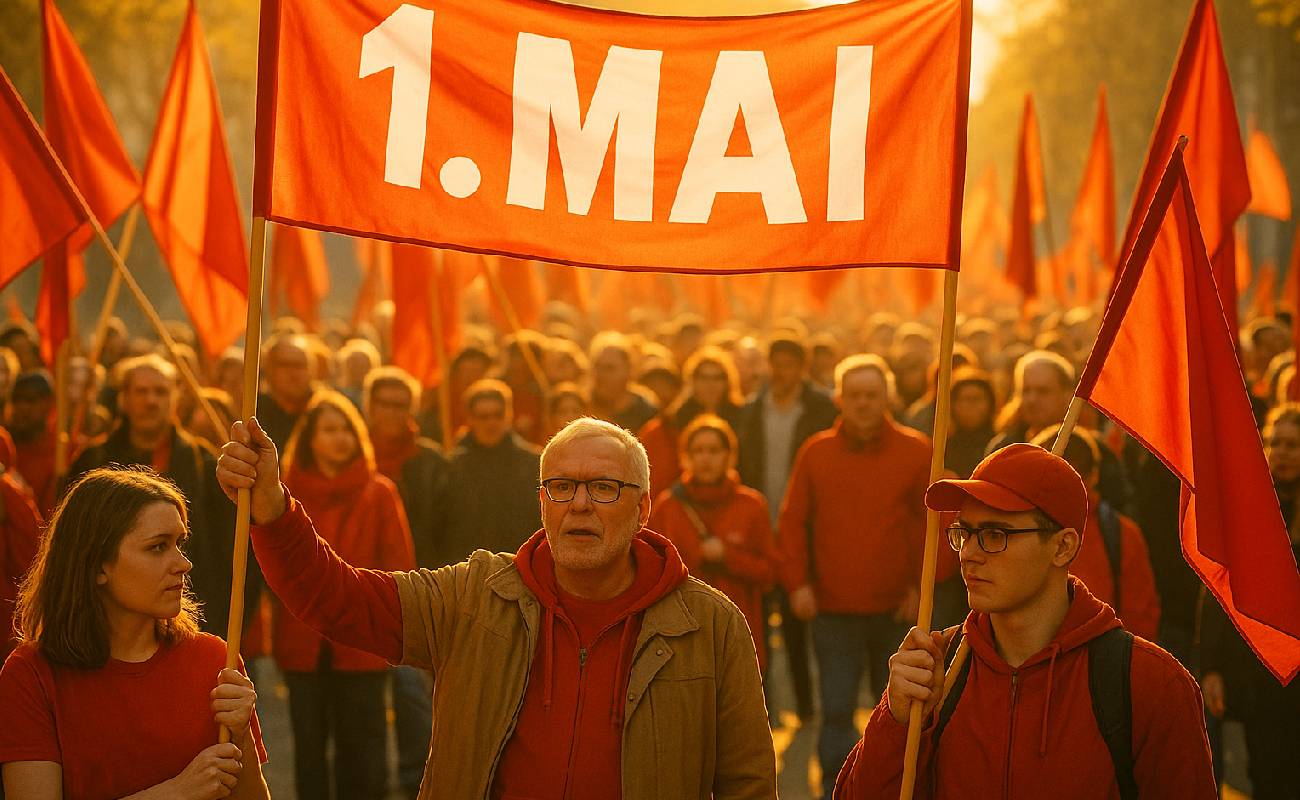 1 Mayıs'ta yüz binler sokağa döküldü