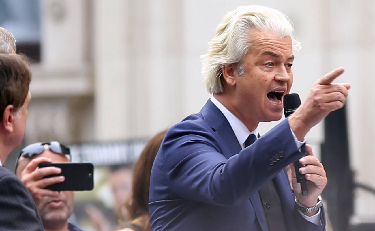 Wilders sığınmacı karşıtı protestoya katıldı