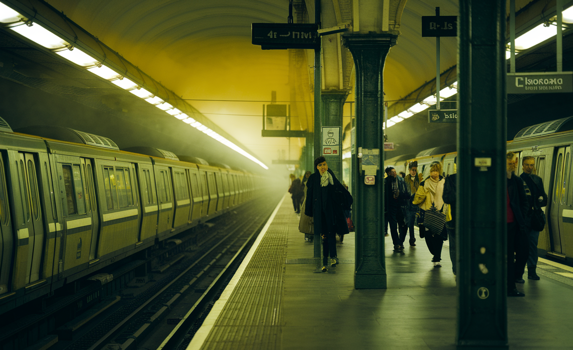 Paris metrosunda hava kirliliği alarmı