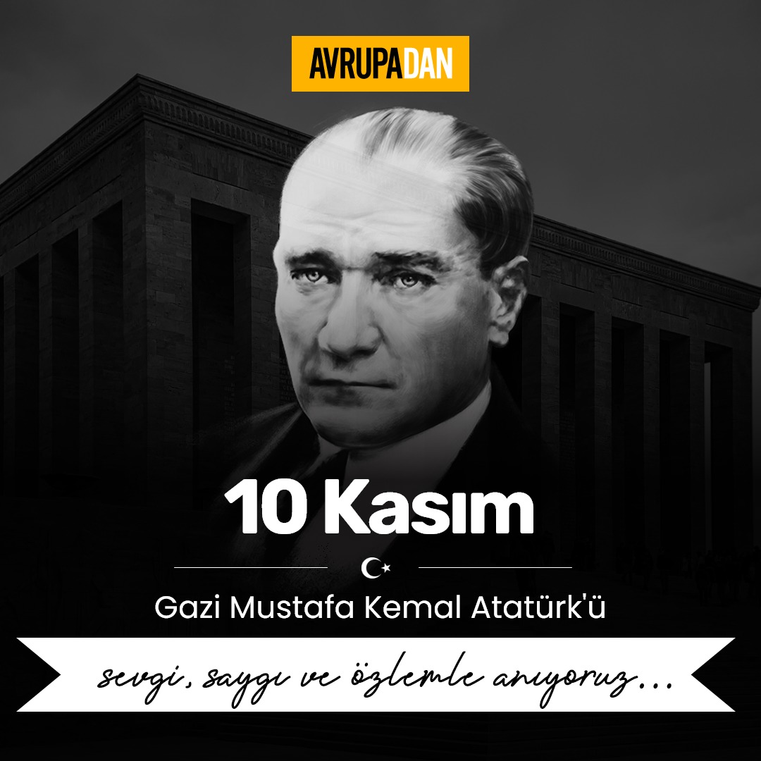 Avrupa’daki Türklerden Atatürk için anma videosu