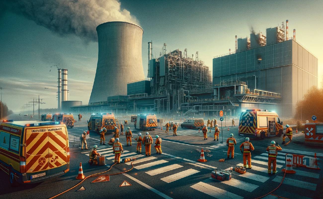 Nükleer santralde korkutan arıza