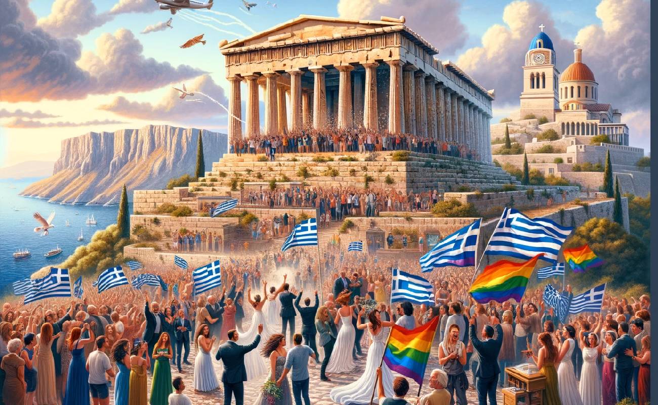 Yunanistan’da eşcinsel evlilik yasallaştı