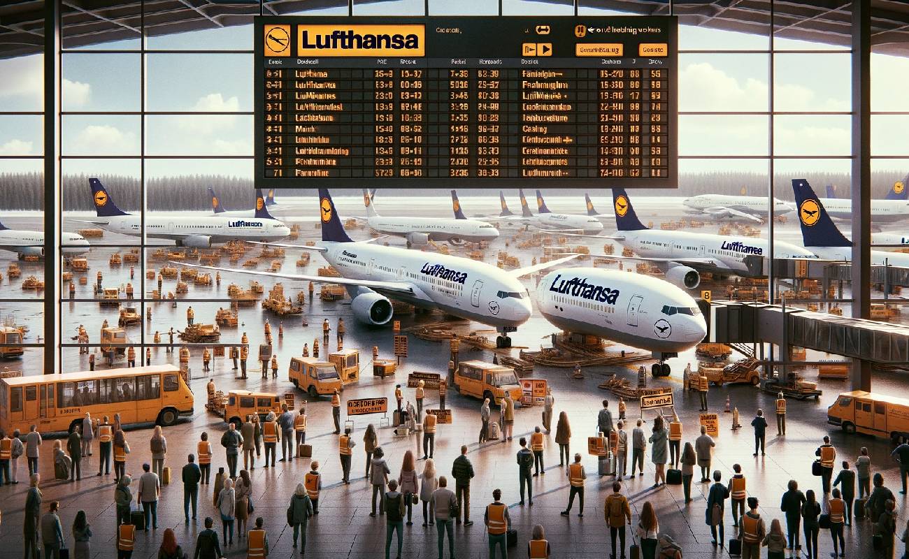 Lufthansa'da 3 günlük grev