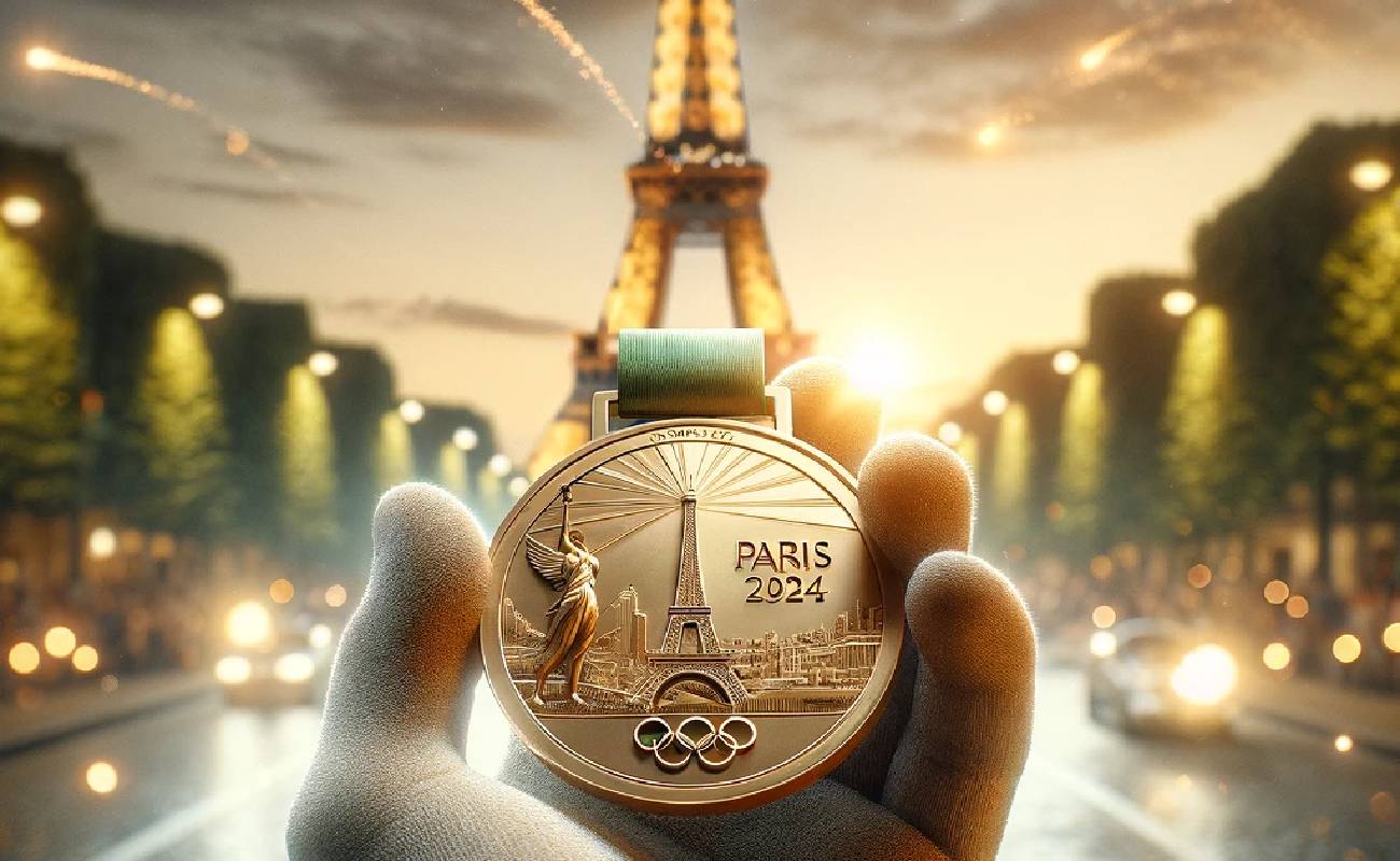 Paris Olimpiyatları madalyaları görücüye çıktı
