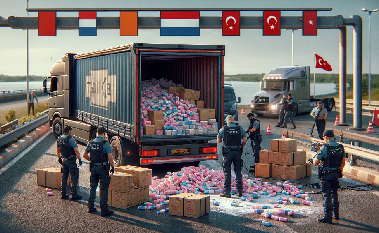 Türkiye’ye giden araçta 74 kilo ekstazi yakalandı