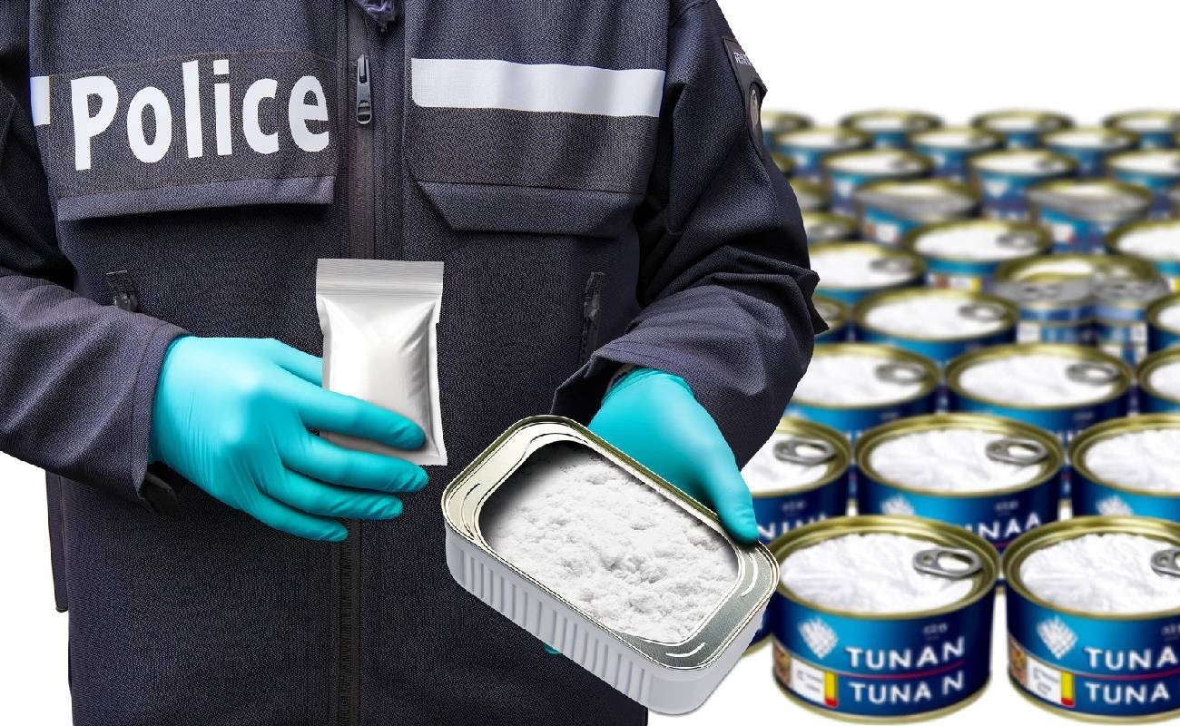 Dondurulmuş ton balığının altında 3 ton kokain ele geçirildi