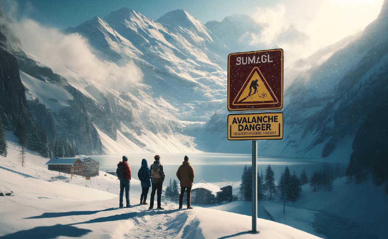 İsviçre’de çığ uyarısı: Tehlikeli alanlara gitmeyin