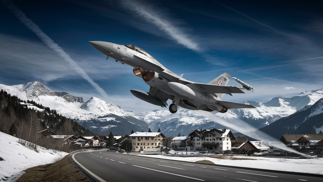 Savaş tatbikatı: F18’ler otoyoldan kalkacak