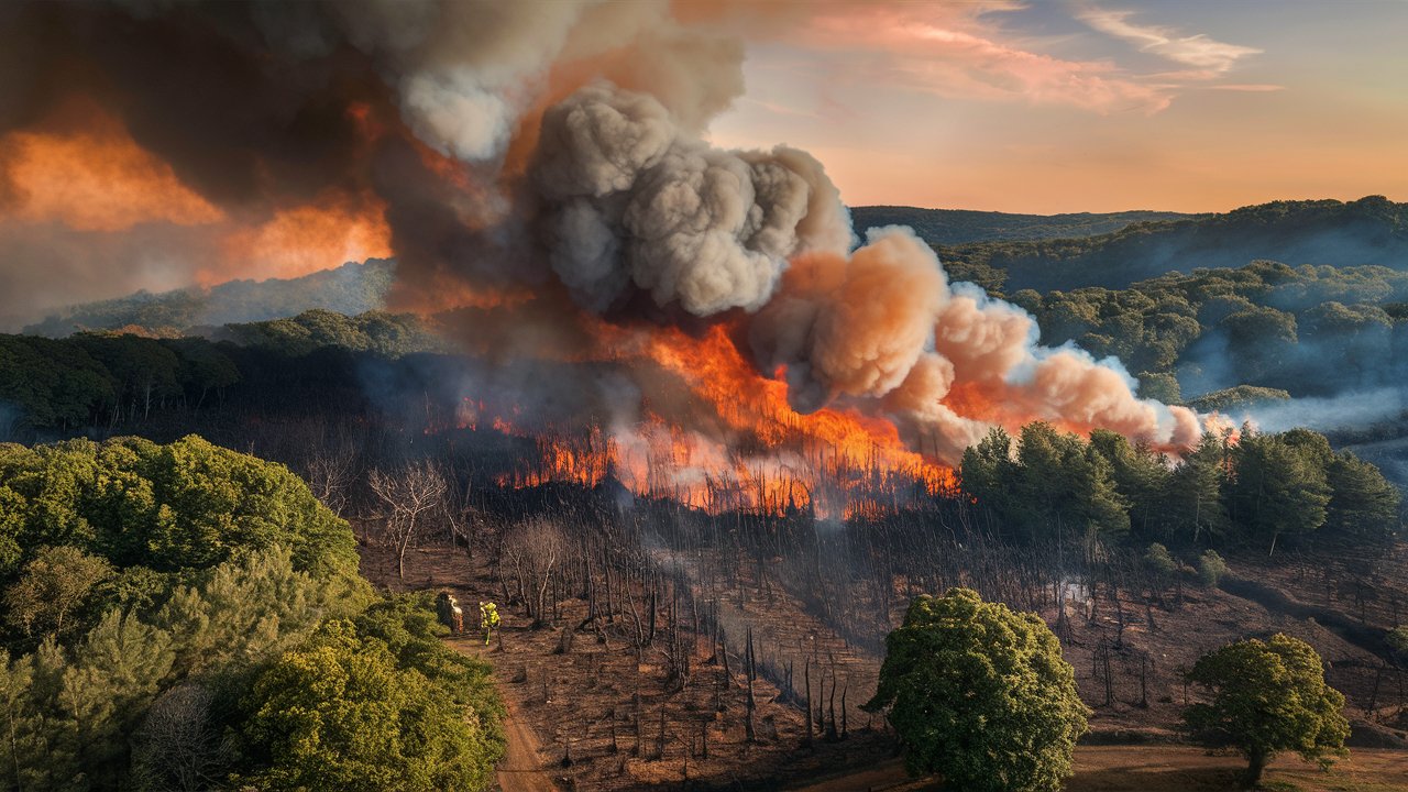 Fransa’da orman yangını: 600 hektar küle döndü