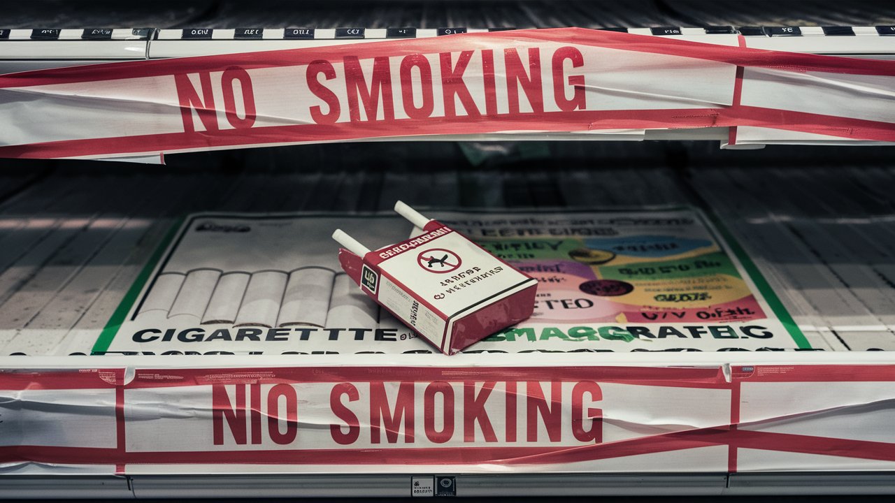 Süpermarketlerde sigara satışı yasaklanıyor