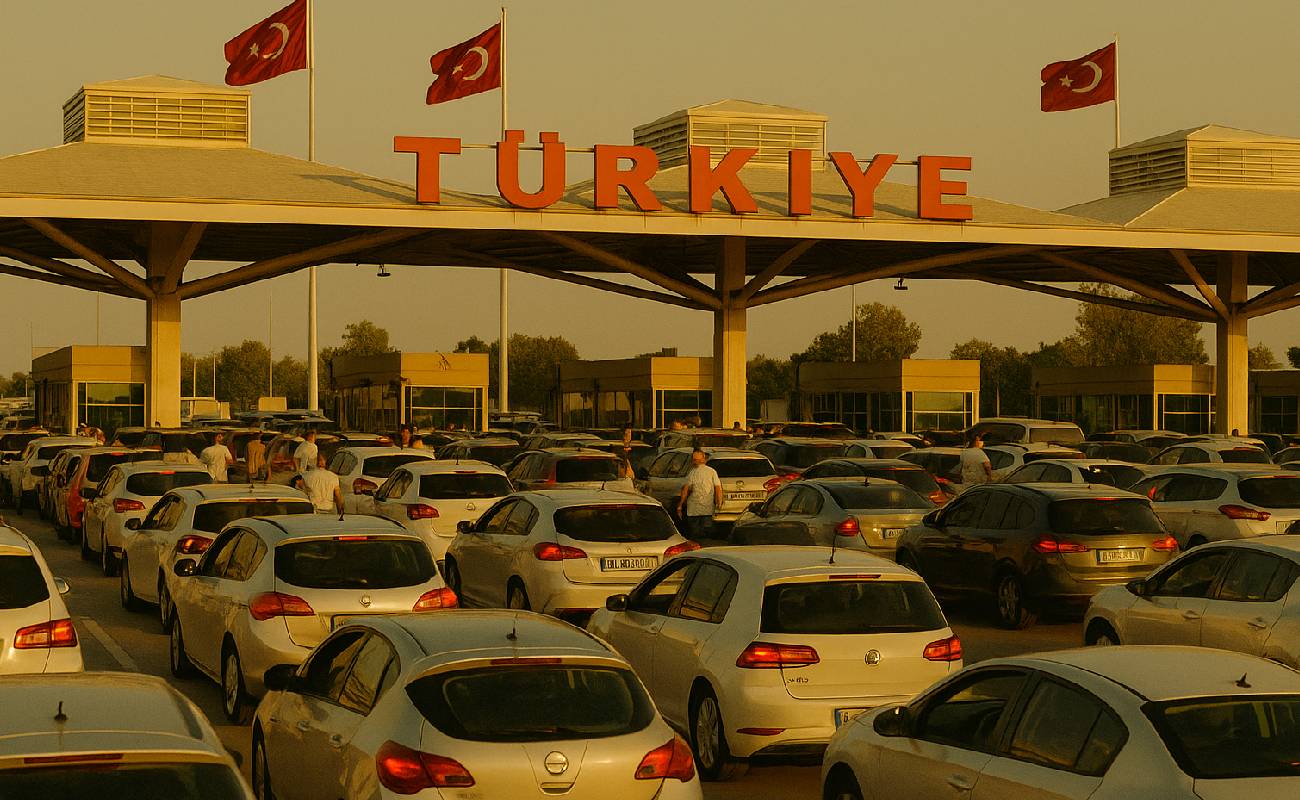 Kapıkule’de gurbetçiler rekor kırdı