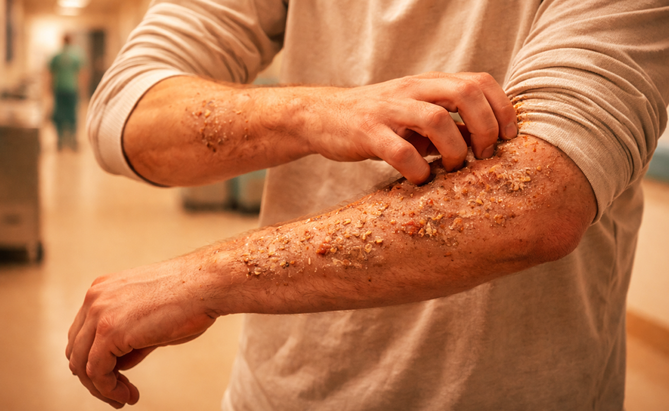 Almere’de hastanede bulaşıcı uyuz alarmı