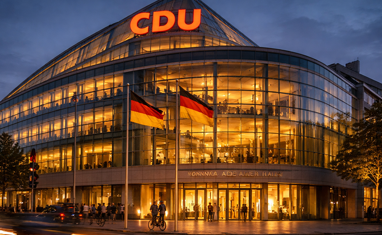 Berlin’de CDU genel merkezi önünde silahlı alarm