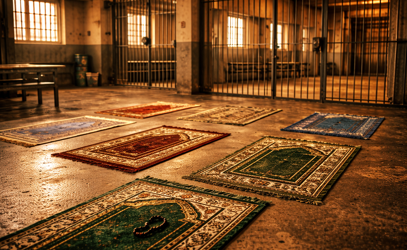 Cezaevlerindeki seccadeler aşırı sağcılara dert oldu