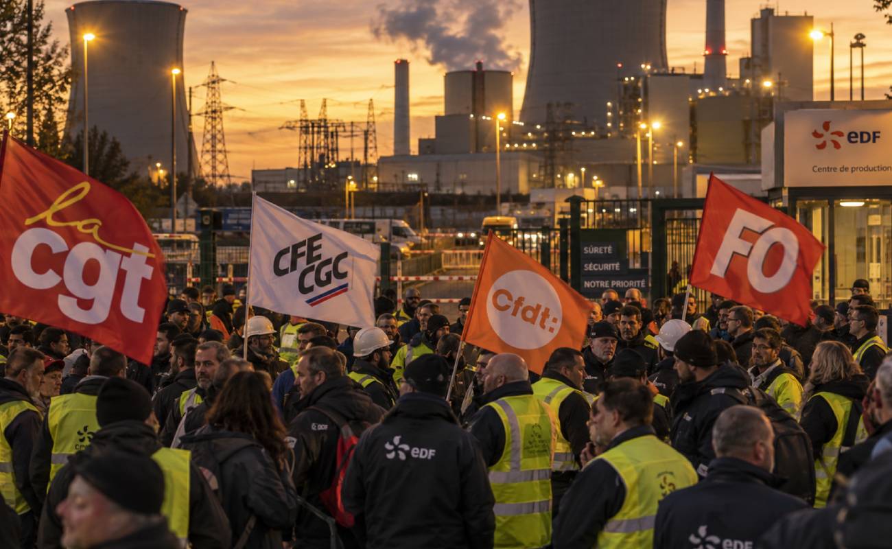 Fransa'da enerji çalışanları greve gidiyor
